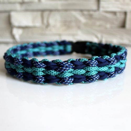 Collier paracord chien Neïa