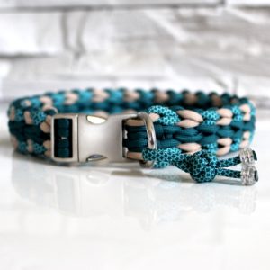 Collier paracord chien Neïa