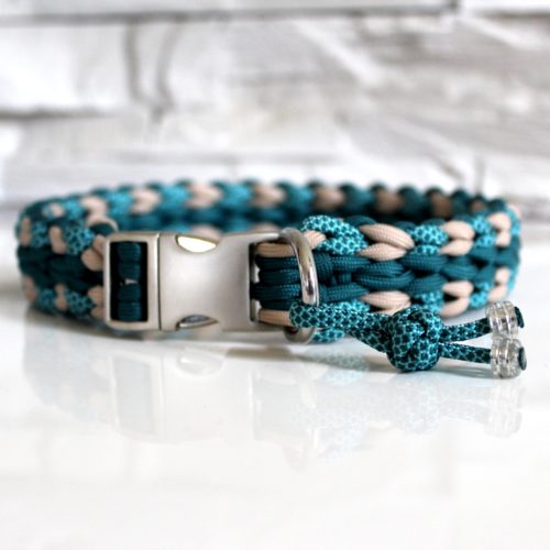 Collier paracord chien Neïa