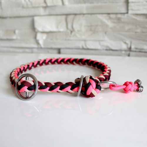 Collier paracord chien Lasso