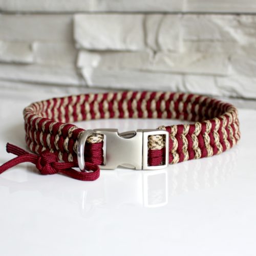 Collier paracord chien Kiara