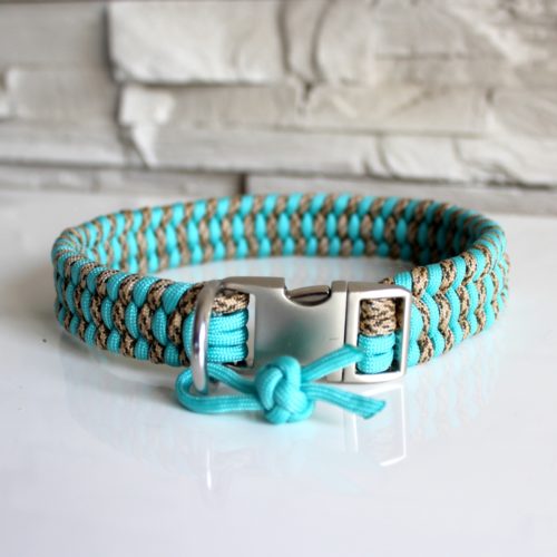 Collier paracord chien Kiara