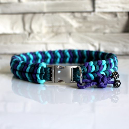 collier paracord chien Maya