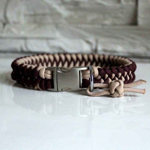 Collier paracord chien Nora