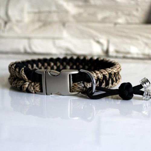 Collier paracord chien Nora
