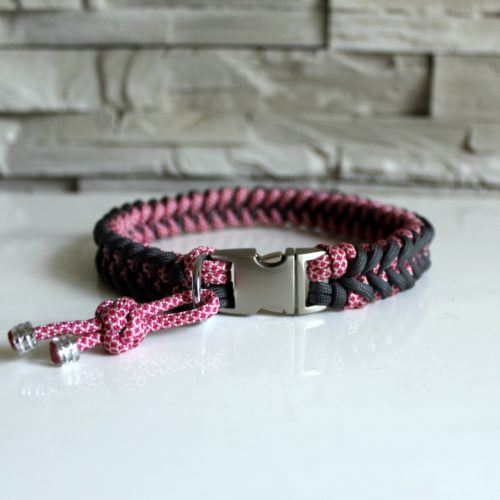 Collier paracord chien Nora