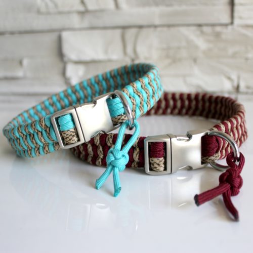 Collier paracord chien Kiara