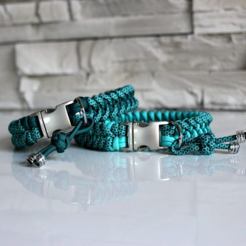 Collier paracord chien Nora