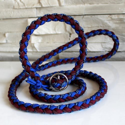 Laisse paracord double lasso