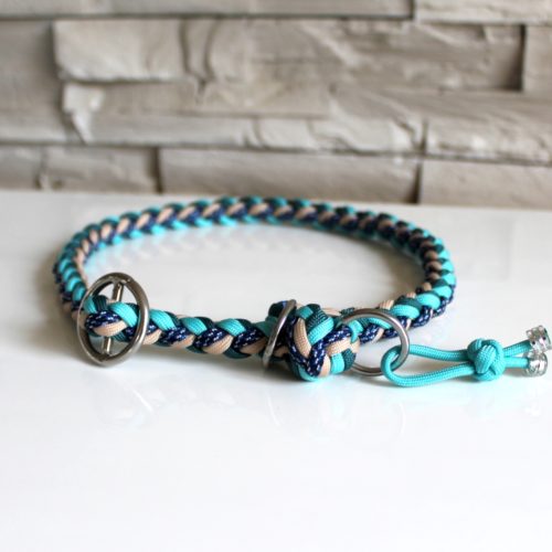 collier paracord chien lasso