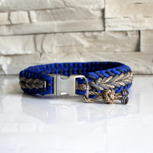 collier paracord chien Laïka