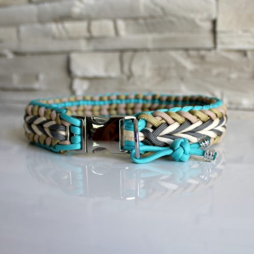 collier paracord chien Laïka