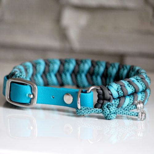 collier chien paracord maya